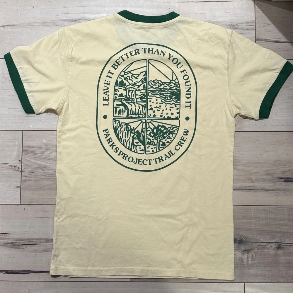 New Parks Project TRAIL CREW ringer t-shirt S - Picture 3 of 8